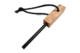 Vuurstaal JuBö Bushcraft Tinder Firesteel - FatWood 3