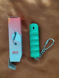 Beoordelingen: Verdedigingsspray KKS sleutelhanger CS 3000 Life Guard 15ml groen - 1