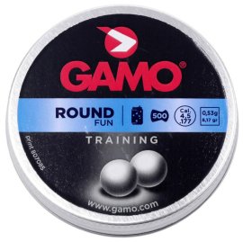 Loden kogeltjes 4,5mm Gamo Round 500 stuks 2