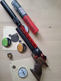 Beoordelingen: Luchtpistool Reximex RPA Race Red 4,5mm - 5