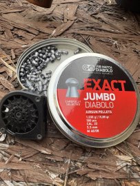 Beoordelingen: Diabolo JSB Exact Jumbo 5,52mm 250st - 1