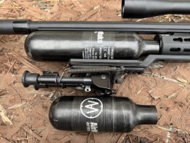 Beoordelingen: Carbonfles voor AirMaks 300cc - 1