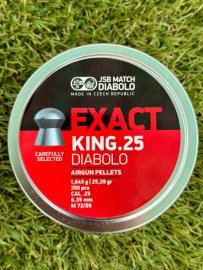 Beoordelingen: Diabolo JSB Exact King 6,35mm 350st - 1