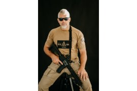 Tactische tweepuntsdraagriem EDC met Bungee Sling 3