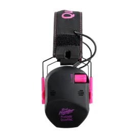 Actieve gehoorbescherming voor schietsport RealHunter Active ProSHOT QuadTAC Devil Pink 3