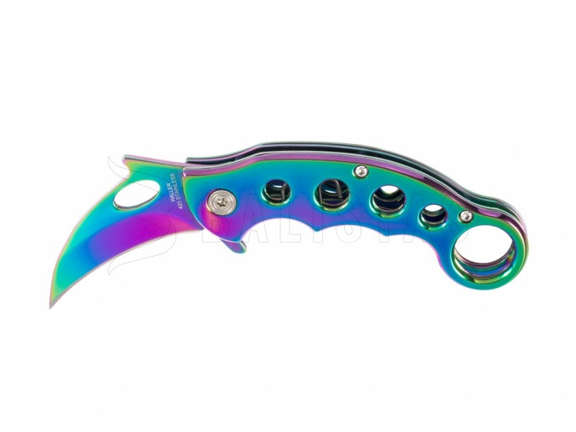 Mes Karambit Haller 42507 Metallic Glanzend