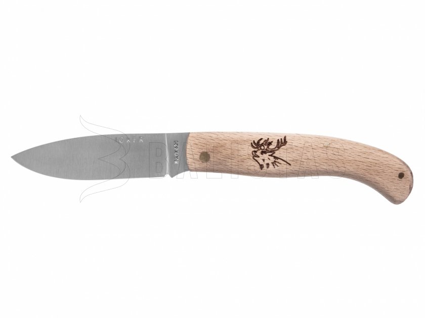 Mes Joker NH78-2 hout motief hert 8 cm