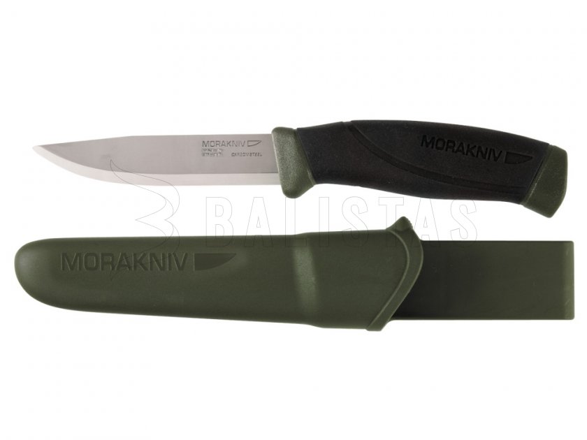 Mes Morakniv Companion MG groen koolstofstaal