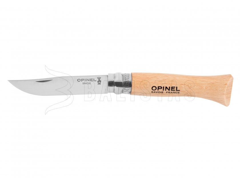 Mes Opinel 6 Vouwmes Inox Beuken
