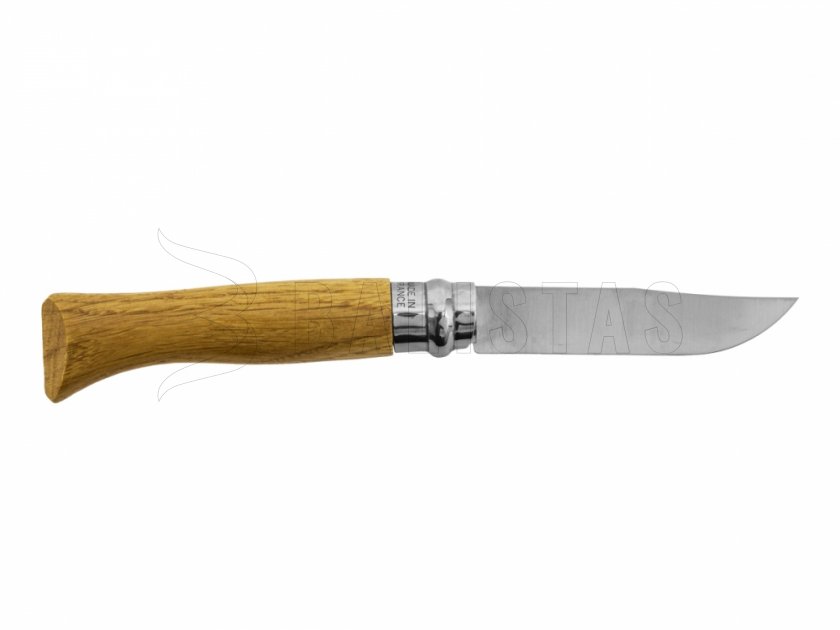 Mes Opinel 8 Vouwmes Inox Beuken Motief Everzwijn