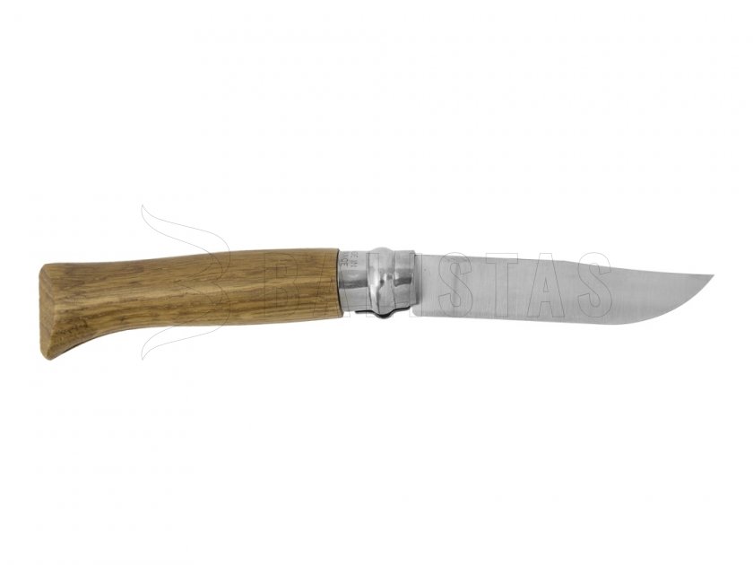 Mes Opinel 8 Vouwmes Inox Beuken Motief Gems