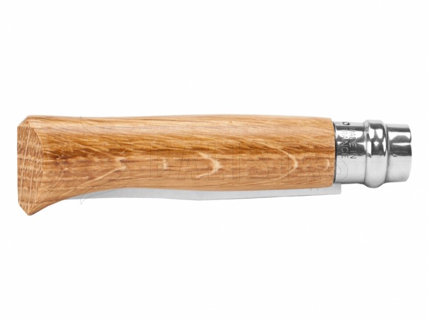 Mes Opinel 8 Vouwmes Inox Beuken Motief Hond