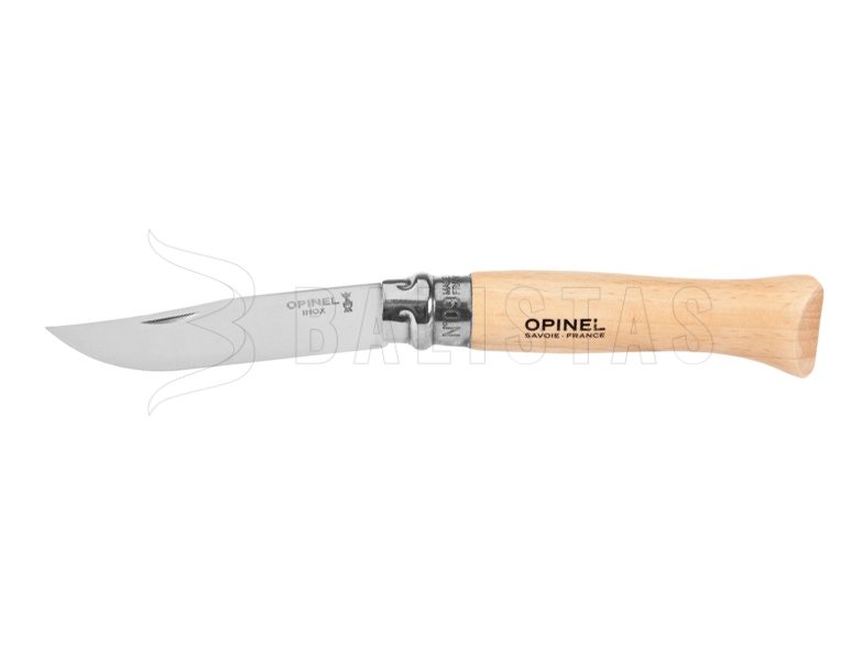 Mes Opinel 9 Vouwmes Inox Beuken
