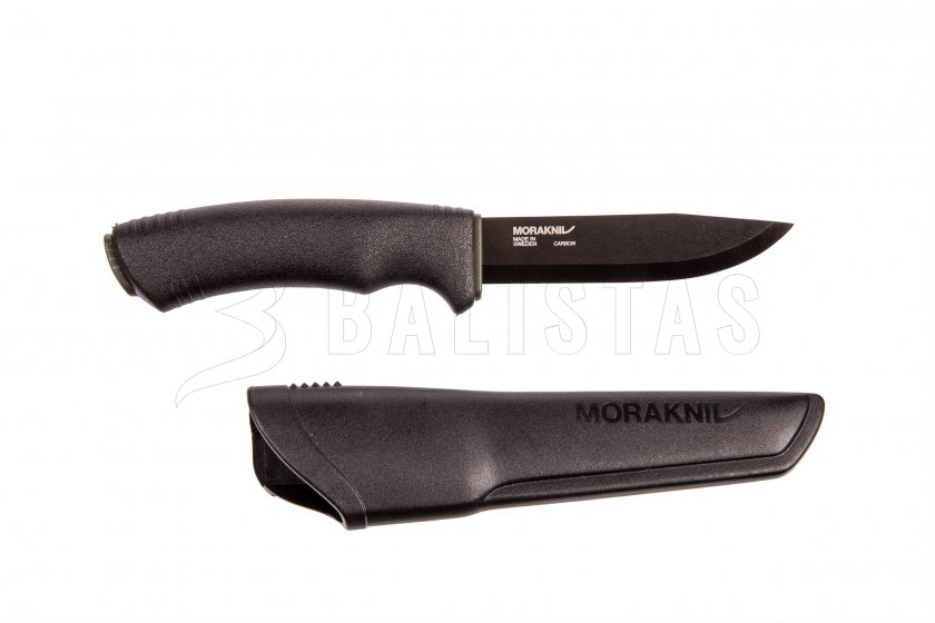 Mes Morakniv Bushcraft zwart zonder kartels