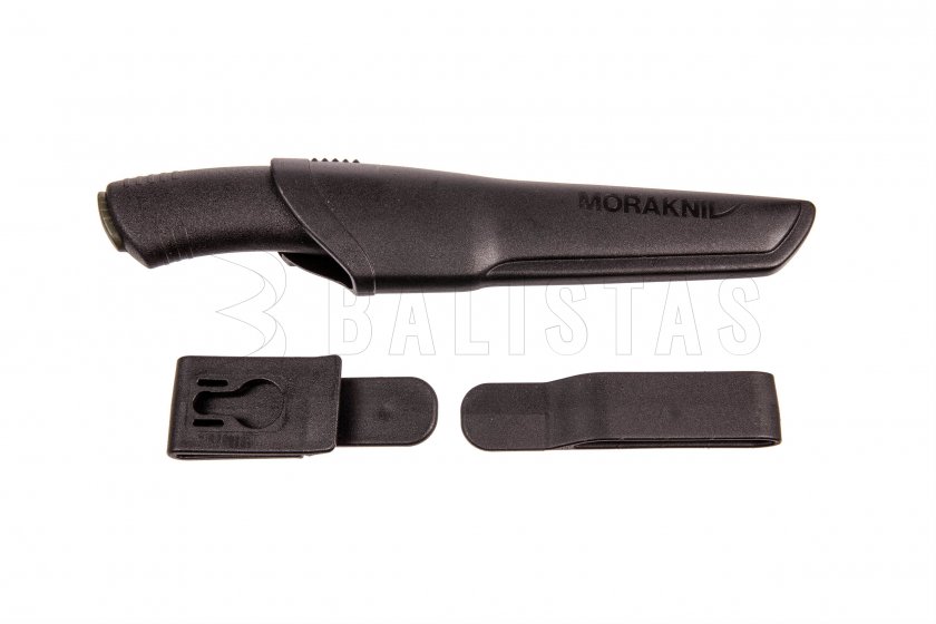 Mes Morakniv Bushcraft zwart zonder kartels