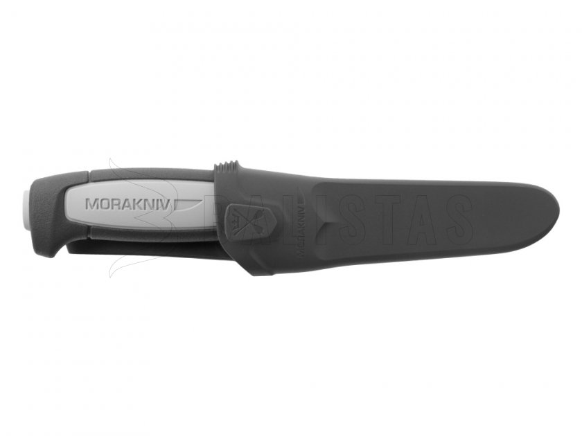 Mes Morakniv Craft Pro Robust zwart-grijs koolstofstaal