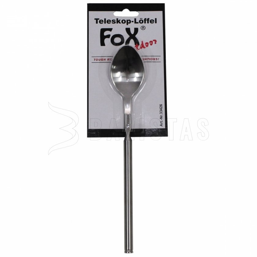 Opvouwbare lepel Fox Outdoor roestvrij staal
