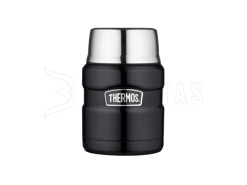 Voedselthermos met lepel Thermos King 0,47 l grafiet