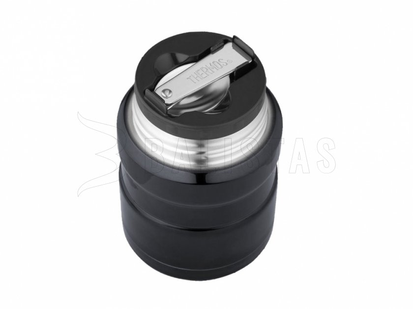 Voedselthermos met lepel Thermos King 0,47 l grafiet