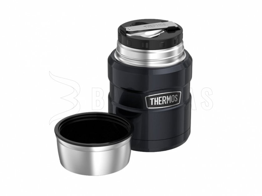 Voedselthermos met lepel Thermos King 0,47 l grafiet