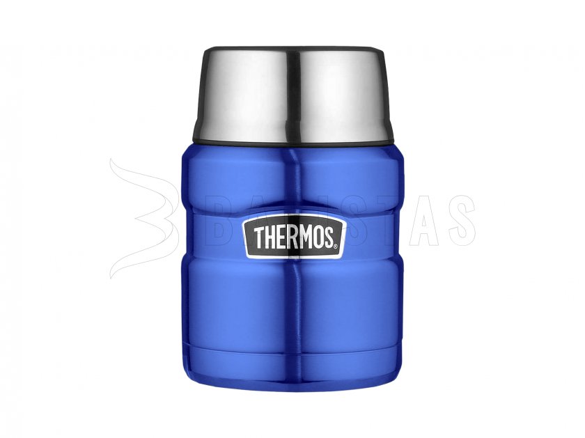 Voedselthermos met lepel Thermos King 0,47 l blauw