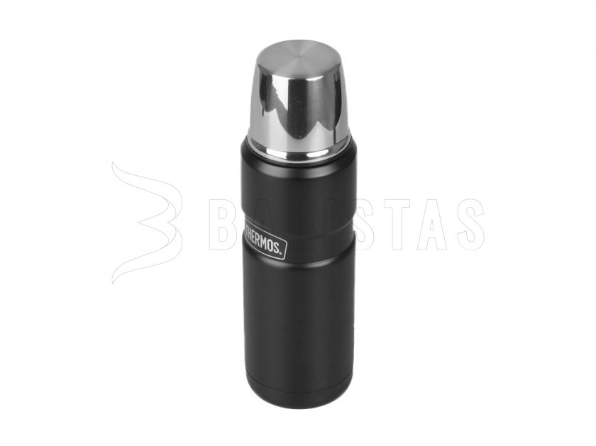 Thermos King thermosfles 0,47 l zwart