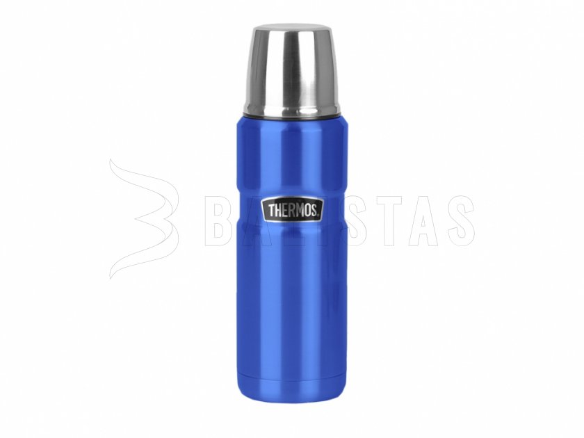 Thermosfles Thermos King 0,47 l blauw