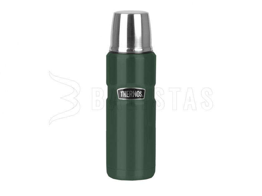 Thermos King thermosfles 0,47 l groen