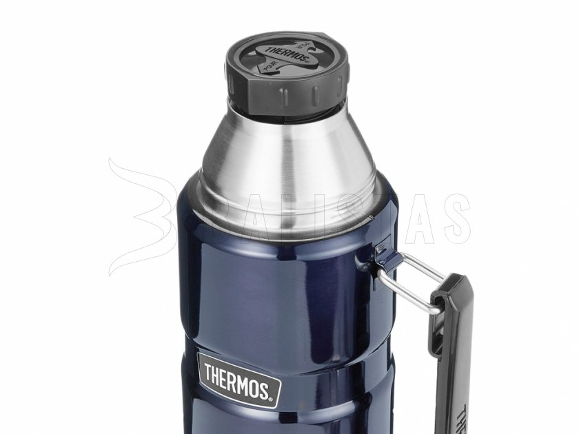 Thermosfles Thermos King 1,2 l granaatrood