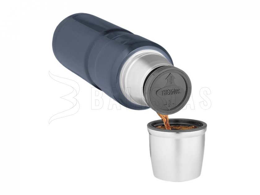 Thermosfles Thermos King 1,2 l granaatrood