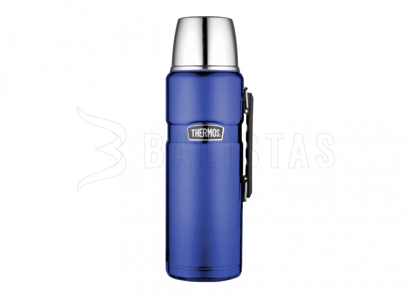 Thermos King thermosfles 1,2 l blauw