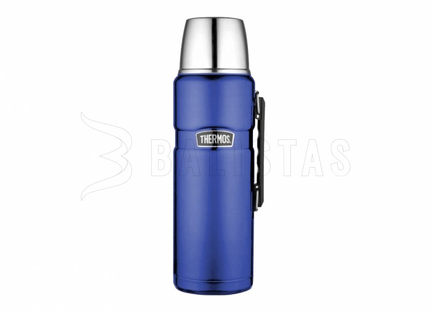Thermos King thermosfles 1,2 l blauw