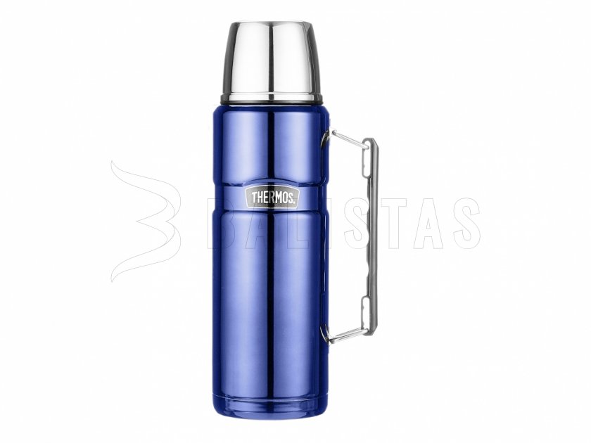 Thermos King thermosfles 1,2 l blauw