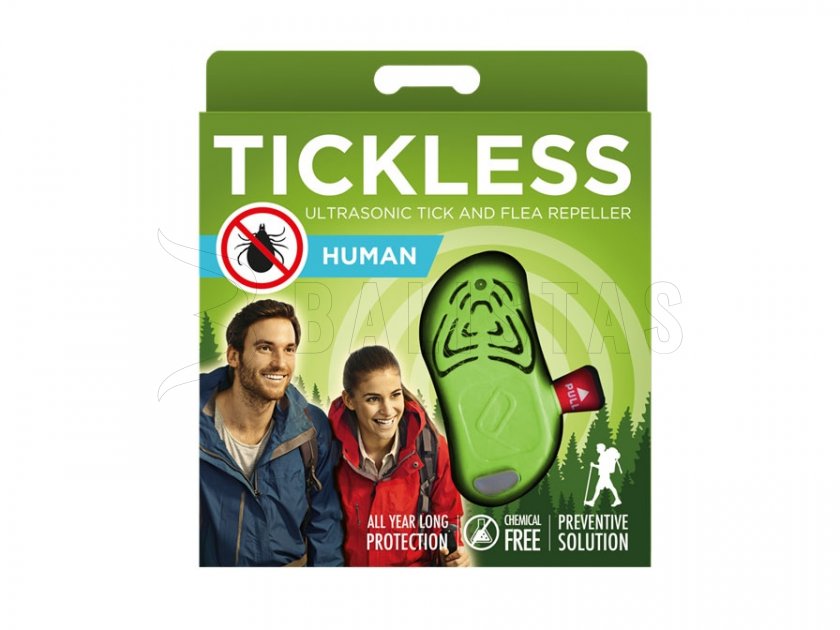 Odrijver voor teken voor mensen Tickless groen