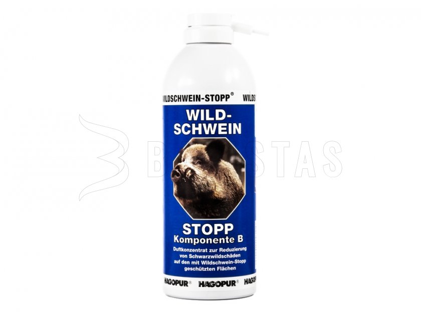 Ongedierteverdrijver wildzwijnen Wildschwein-Stop 400 ml blauw