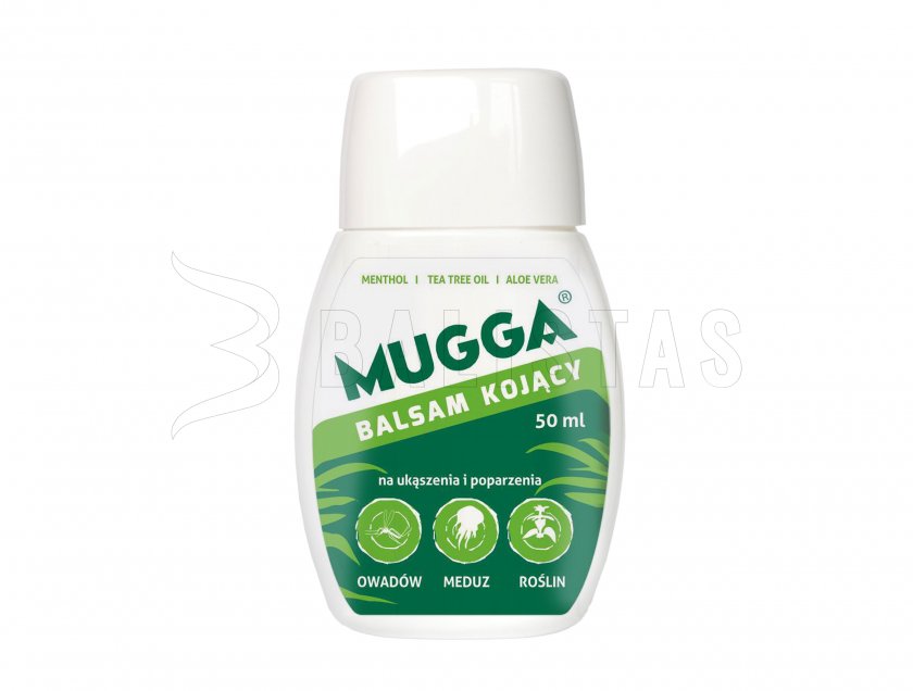 Kalmerende balsem Mugga tegen steken en brandwonden 50 ml
