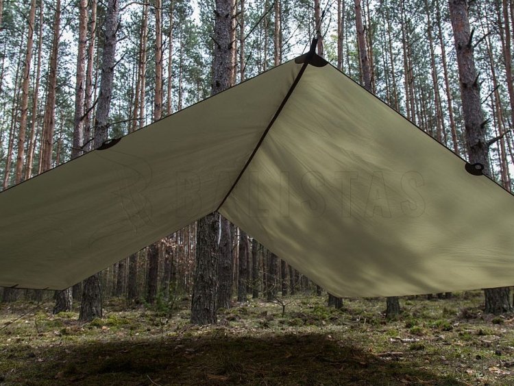 Toeristisch zeil tarp Lesovik Groza 2 groen