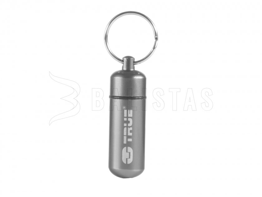 Hanger met opslag True Utility CashStash TU241 zilver