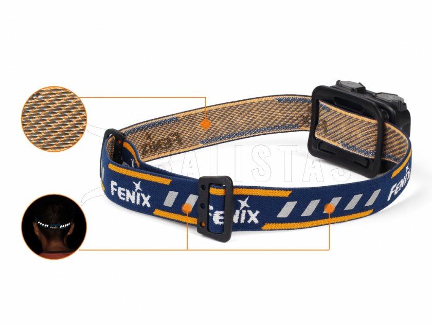 Fenix HL32R grijze hoofdlamp met diode