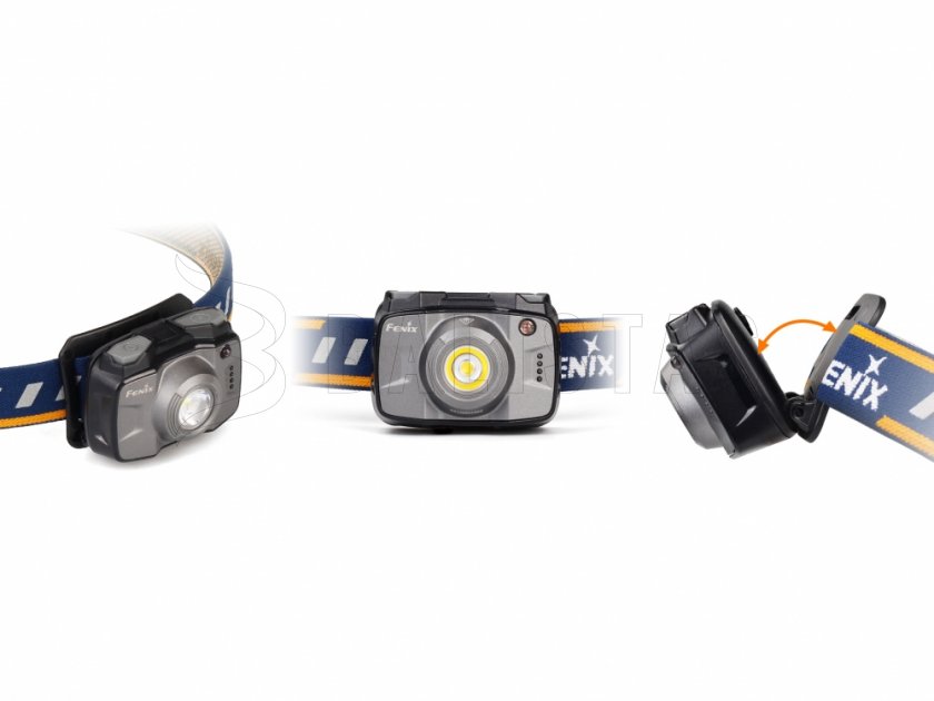 Fenix HL32R grijze hoofdlamp met diode