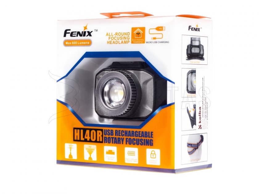 Fenix HL40R grijze LED hoofdlamp
