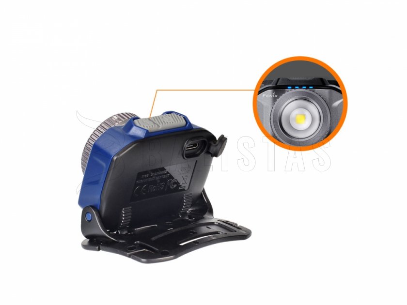 Fenix HL40R grijze LED hoofdlamp