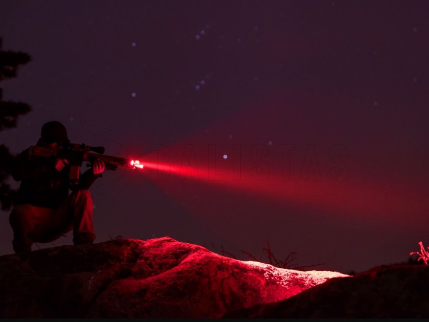 LED-zaklamp Fenix TK25 Red