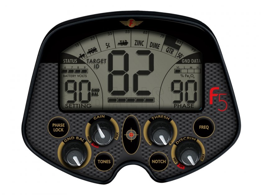 Metaaldetector Fisher F5 10''
