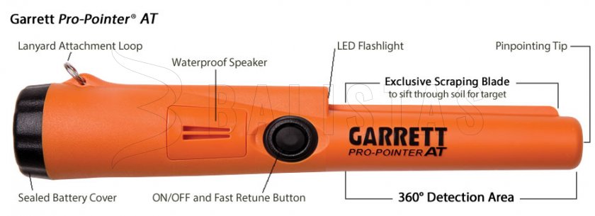 Metaaldetector Garrett ProPointer AT