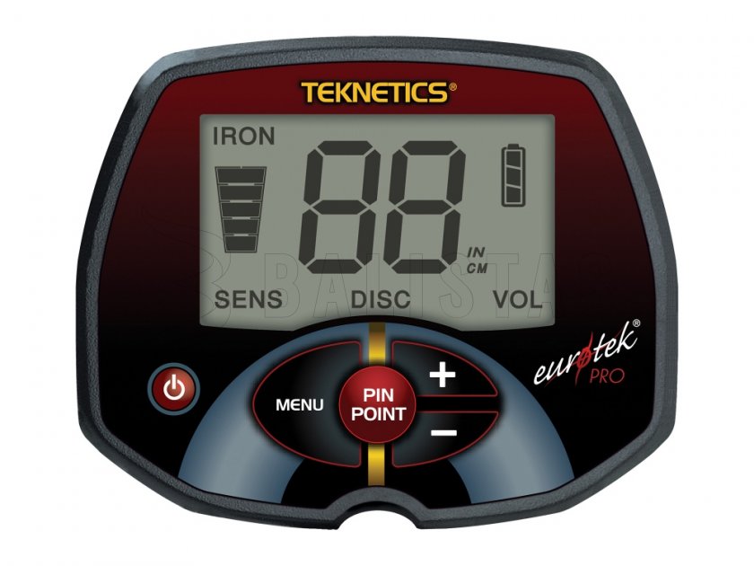 Metaaldetector Teknetics Eurotek PRO 11'' DD set
