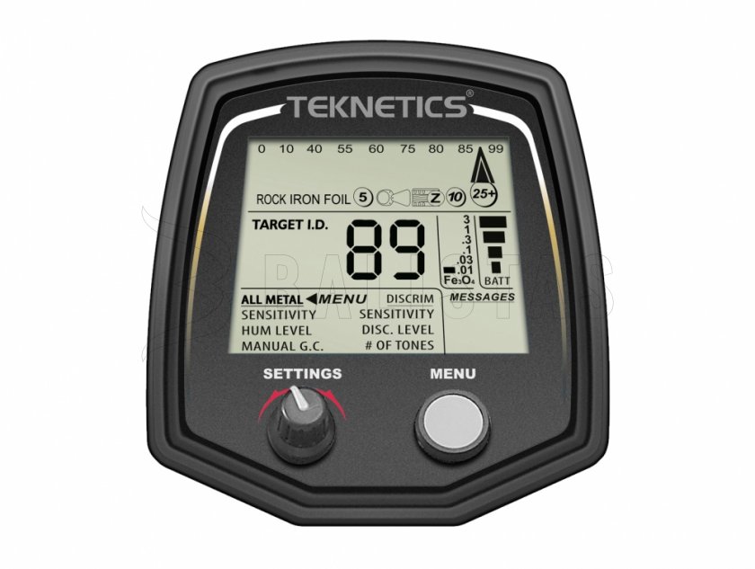 Metaaldetector Teknetics T2 Classic 11" DD schep + Pinpointer TekPoint