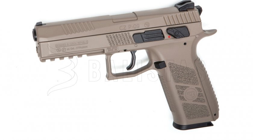 Luchtpistool ASG CZ P-09 FDE Blowback 4,5mm