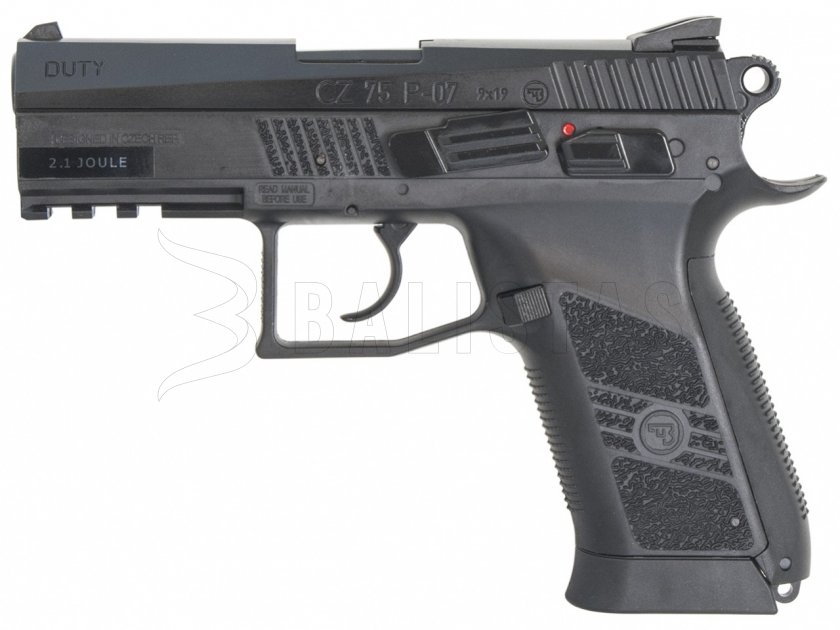 Luchtpistool ASG CZ 75 P-07 Duty Blowback 4,5mm