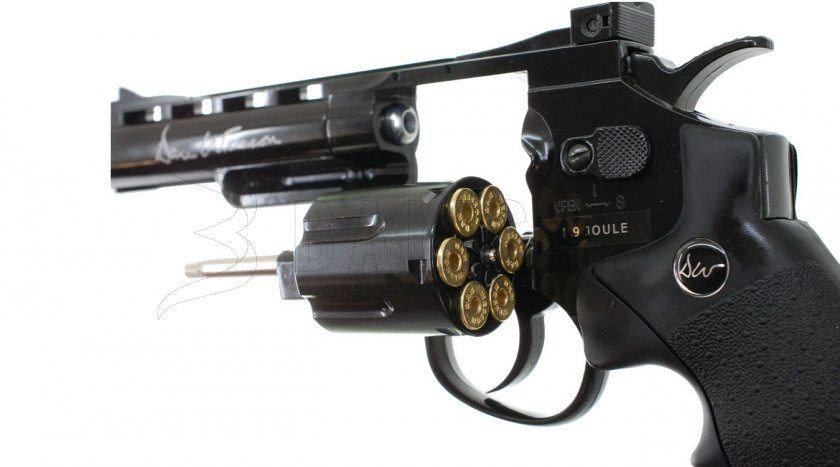 Luchtrevolver ASG Dan Wesson 4" 4,5mm